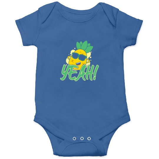 Yeah Relaxed Chill Pineapple Onesies