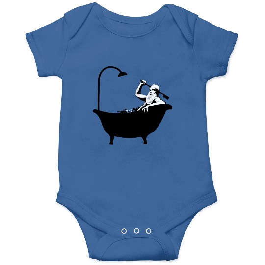 Banksy - Grandpa in the bathtub Onesies