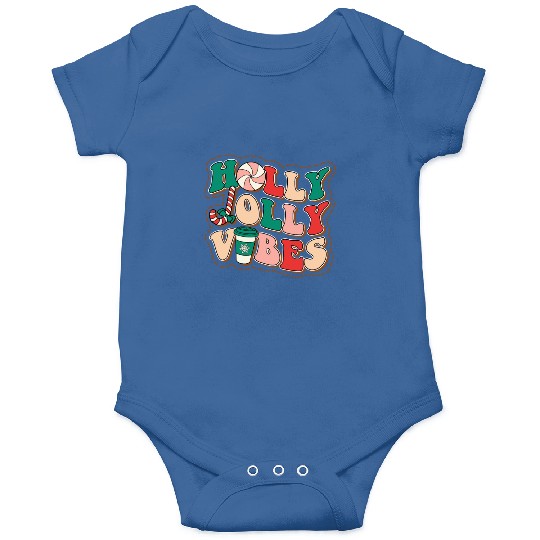 holly jolly vibes Onesies
