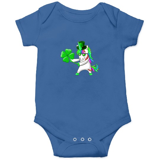 Flossing Unicorn St Patrick's Day Floss Dance Onesies