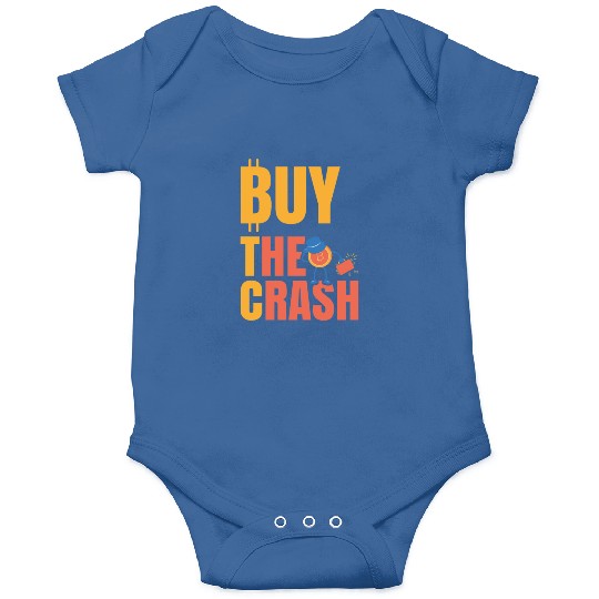 BTC Buy The Crash Crypto Bitcoin Onesies