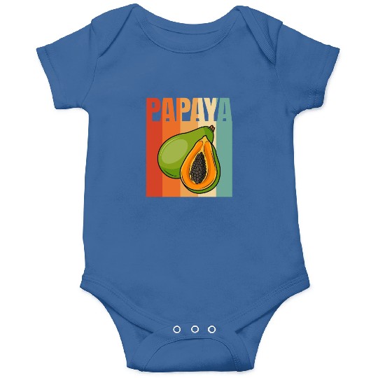 Retro Papaya Onesies
