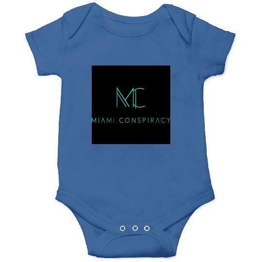 Miami Conspiracy Green Logo Onesies