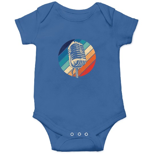 Karaoke Singer Microphone Vocalist Onesies