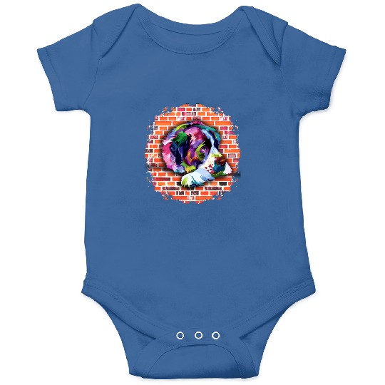 Saint Bernard color Onesies
