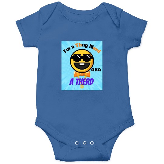 Thug Nerd aka Therd funny meme Onesies