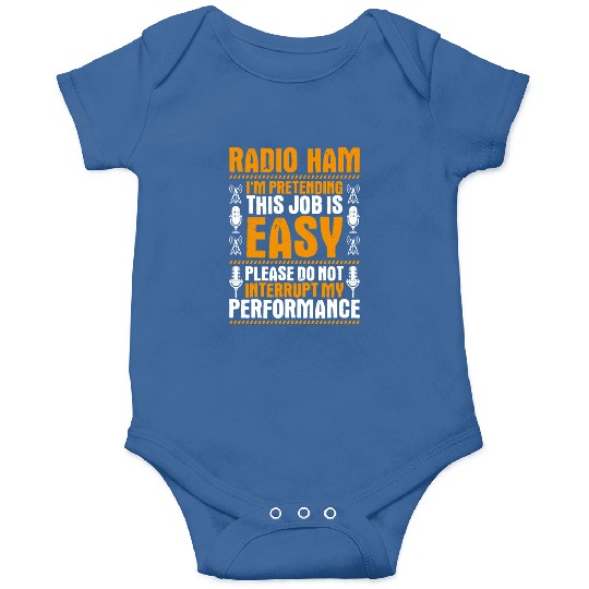 Radio Ham Amateur Radio Operator Ham Radio Onesies
