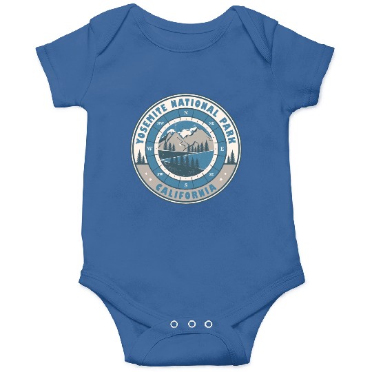 Yosemite National Park California US Hiking Onesies