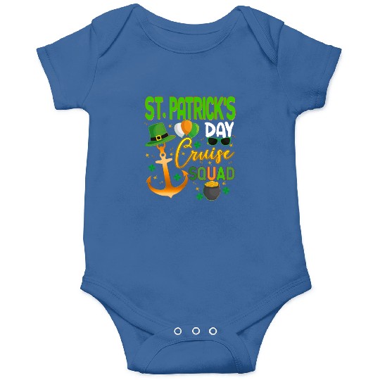 St Patrick's Day Cruise Squad Group Matching Onesies