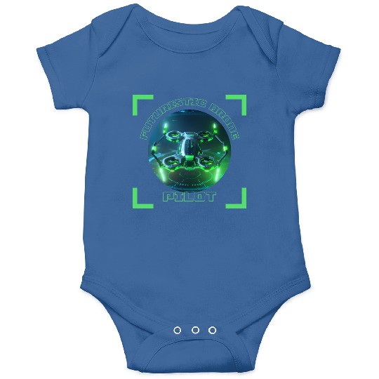 Futuristic Drone Pilot 3 Onesies