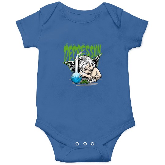Depression Angel Onesies