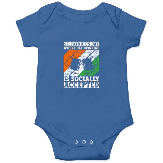 St. Patrick's Day Where Day Drinking Is Socially Onesies