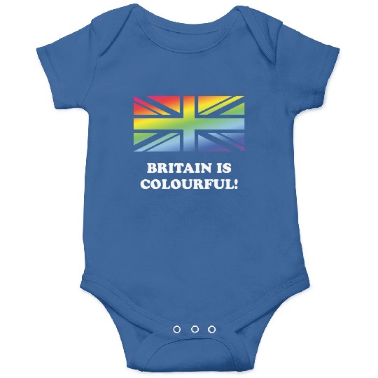 Britain Is Colourful! (Union Jack, United Kingdom) Onesies
