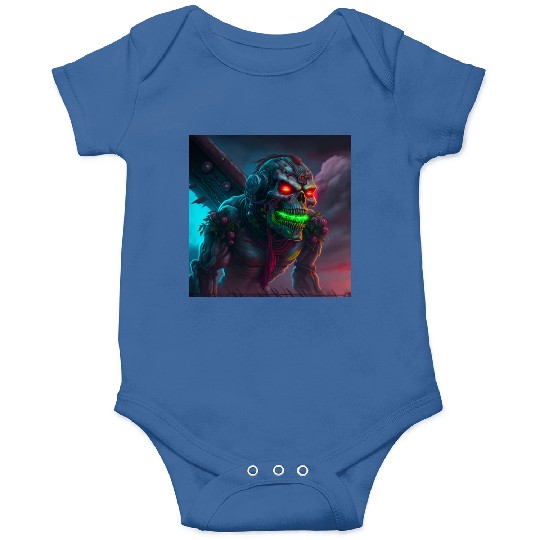 ZOMBIE IRON MAIDEN (version 15) Onesies