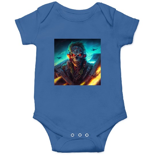 ZOMBIE IRON MAIDEN (version 13) Onesies