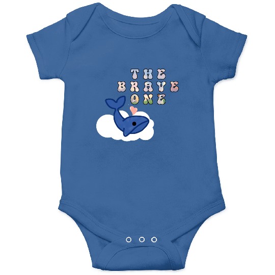 The brave one whale cute Onesies