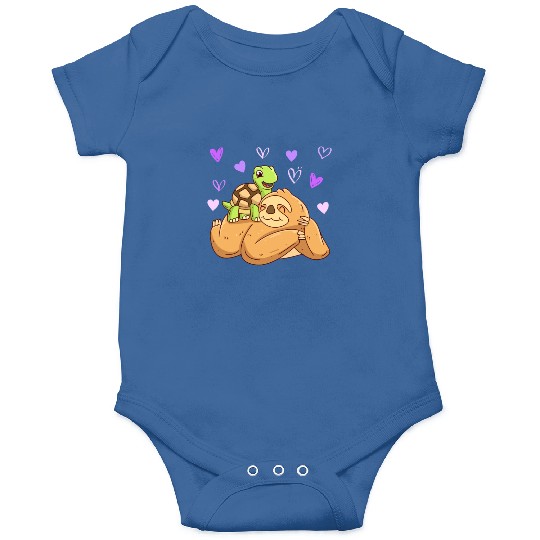 Love Turtle my sloth darling love Valentine's Day Onesies