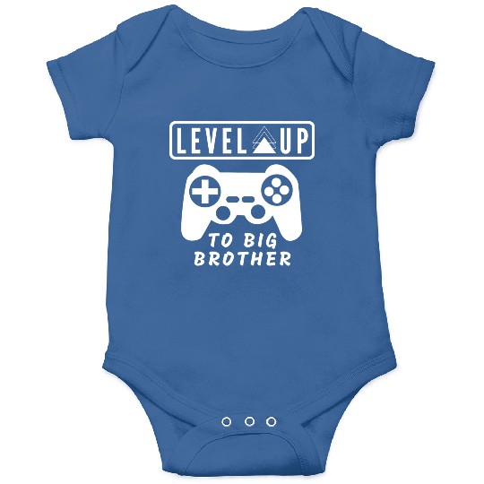 Level Up to big brother Onesies