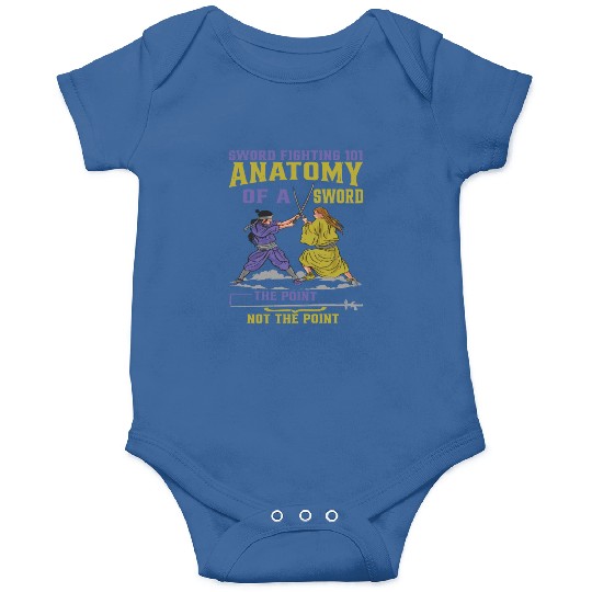 Sword Fighting 101 Anatomy Of A Sword 6 Onesies