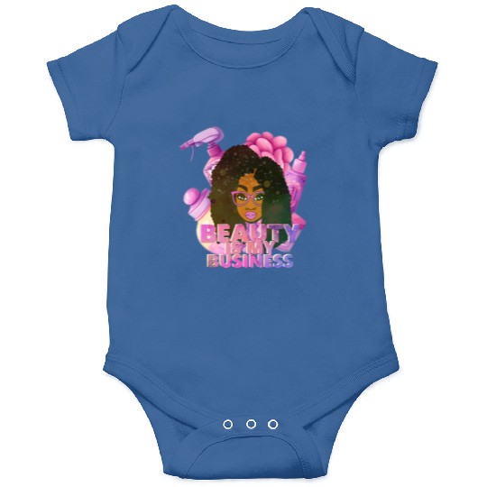Afro Girl Beauty Boss Onesies