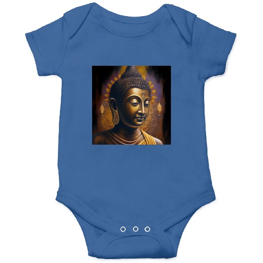 Divine Serenity- God Buddha Portrait Onesies