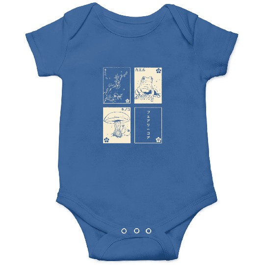 Cottagecore Tarot Cards Fungi Frog Goblincore Onesies