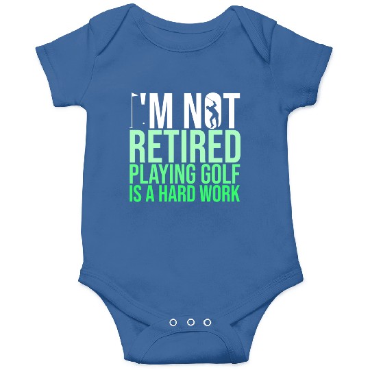 Golf Retirement Gift Onesies