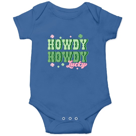 Howdy lucky Onesies