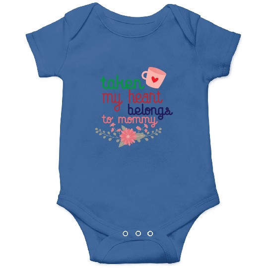 my heart belongs to mommy Onesies