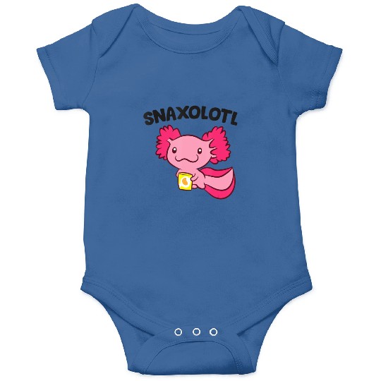 Axolotl Lover Snaxolotl Kawaii Axolotl Food Sweets Onesies