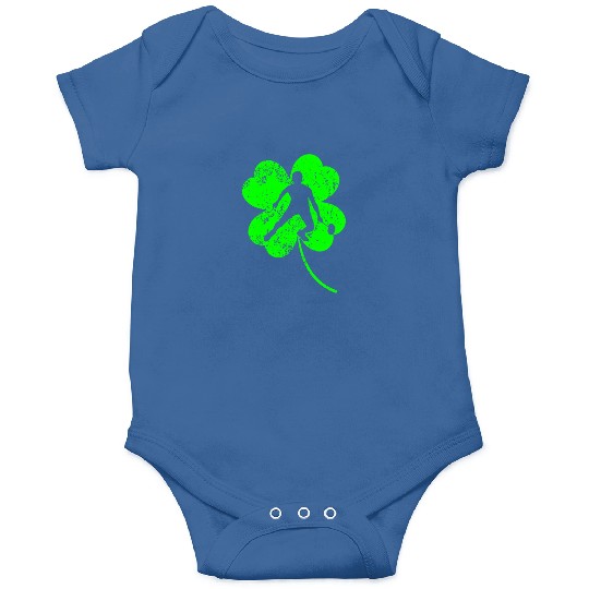 Badminton St. Patrick's day shamrock Onesies