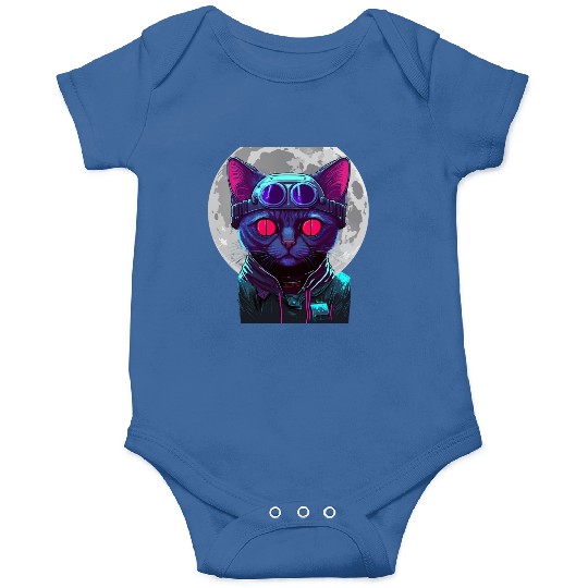 SPACE CAT 1 Onesies