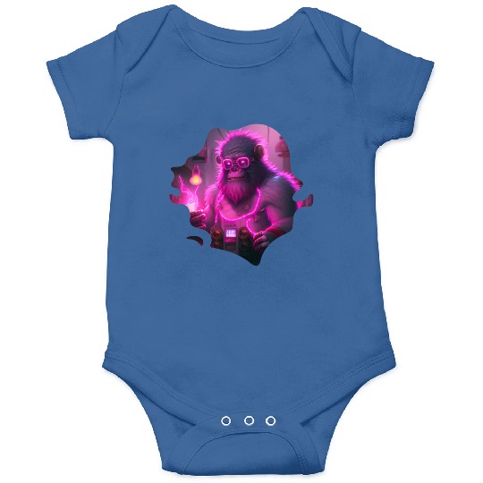 Cyborg Gorilla Mecha Steampunk Style Onesies