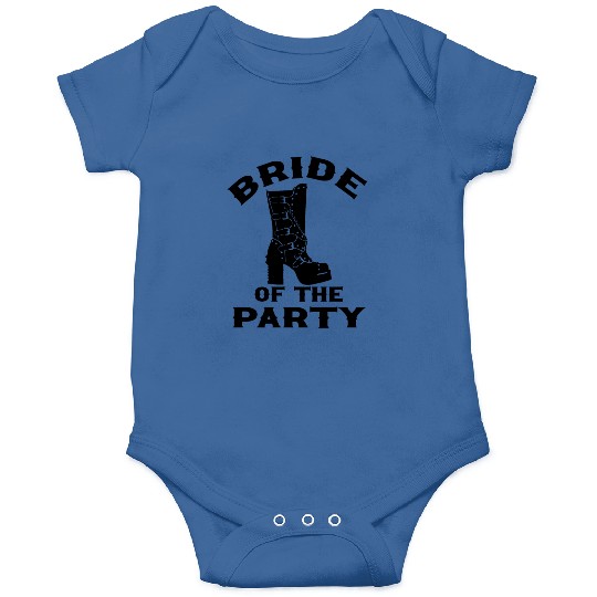 Gothic Wedding Bride of The Party Goth Design Onesies