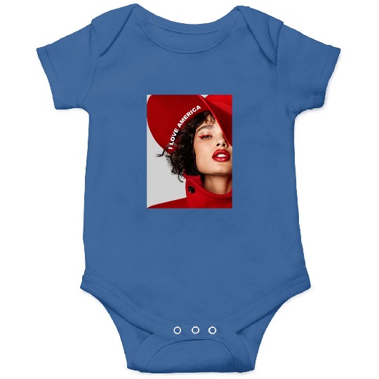 I Love America Onesies