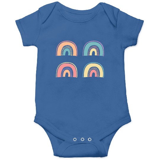 Multi Rainbow Onesies
