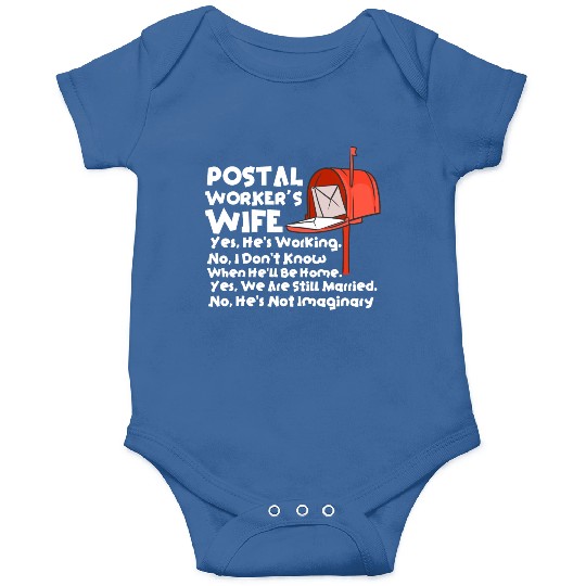 Postal Worker's Wife Onesies