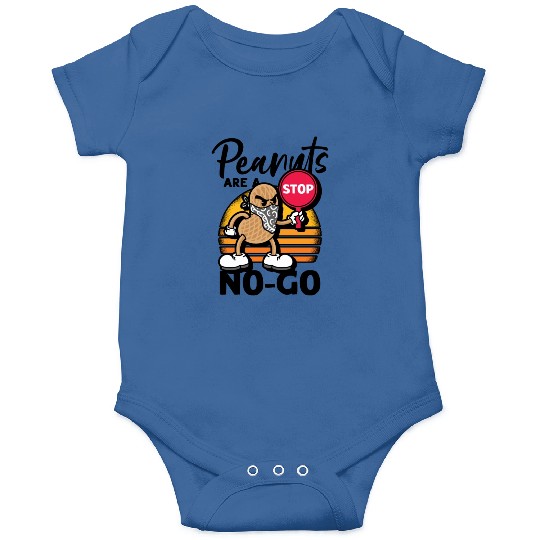 Peanuts Are A No-Go Peanut Allergic Onesies
