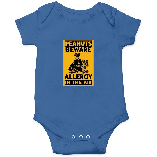Peanuts Beware Allergy In The Air Peanut Allergic Onesies