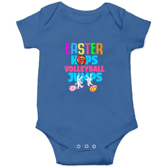Easter Volleyball Bunny Holiday Rabbit Sport Onesies