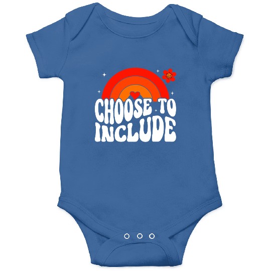 Choose To Include For Autism Teacher Onesies