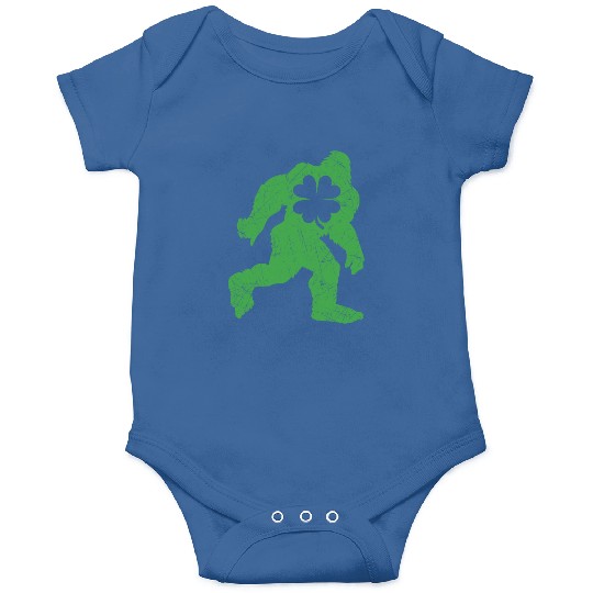 St Patricks Day Bigfoot Irish Sasqautch Onesies