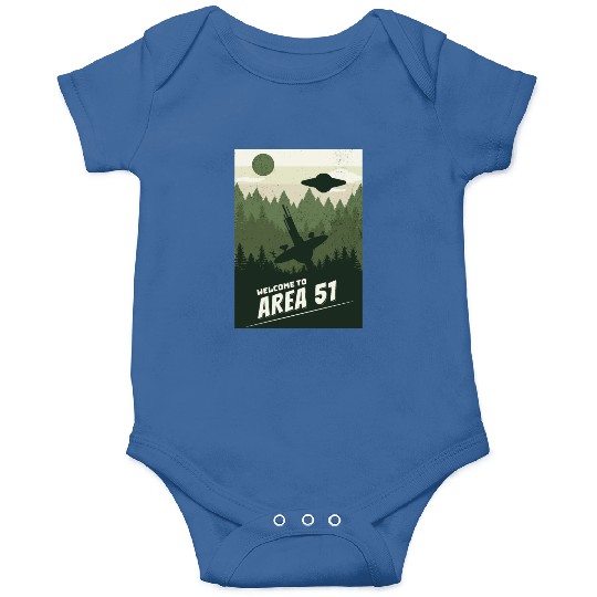 Welcome To area 51 Onesies