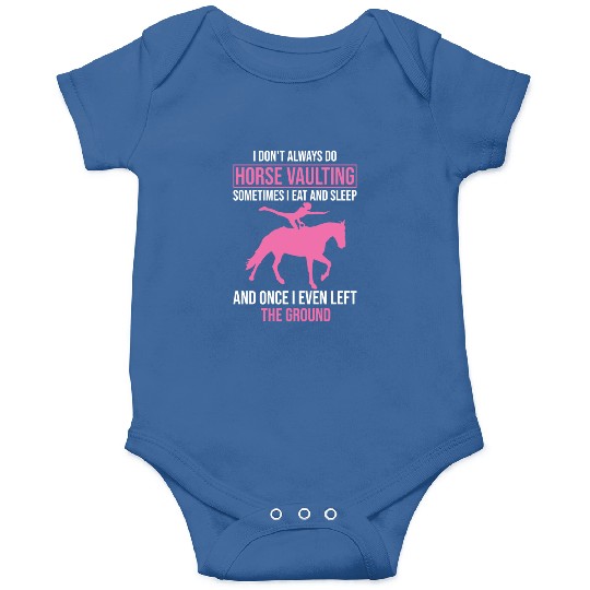 Funny Equestrian Horse Vaulting Onesies
