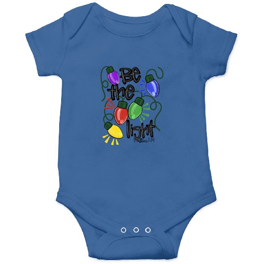 Be The Light Christmas Onesies