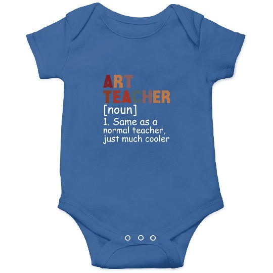 Art Teacher Definition Cool Back To School Onesies