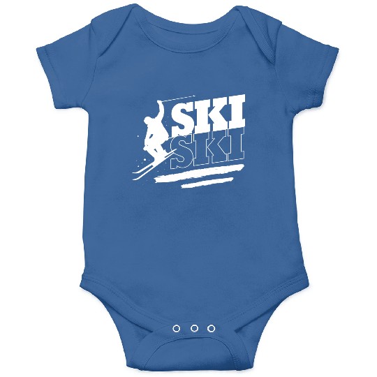 Skiing Ski Instructor Skier Onesies