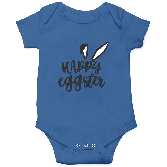 Happy Easter Bunny Rabbit Ears Funny Easter Day Wo Onesies