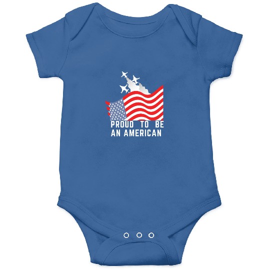Wings of Liberty: Red, White, and Blue Plane Onesies