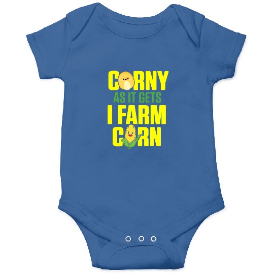 Corn Agriculture Crops Farming Farmer Onesies